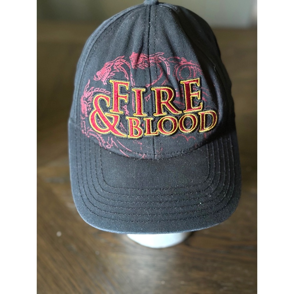 Game Of Thrones‎ "Fire & Blood" Targaryen Snapback Hat 2014 HBO